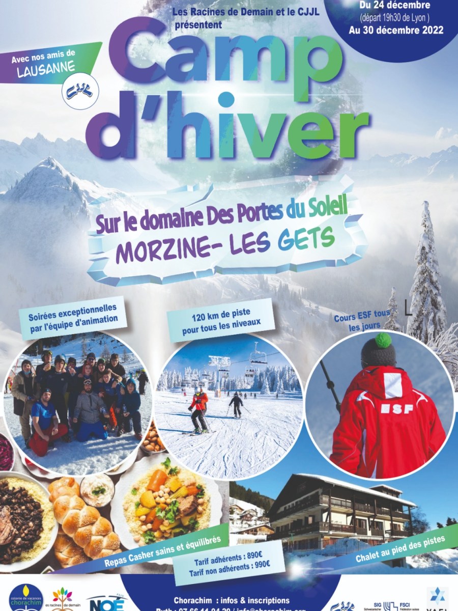 Hiver 2022 du 24 au 30 décembre